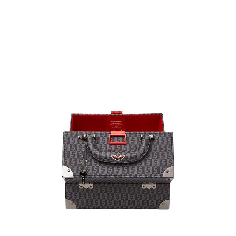 Sprayground Money Check Grey Jewerly Case 2