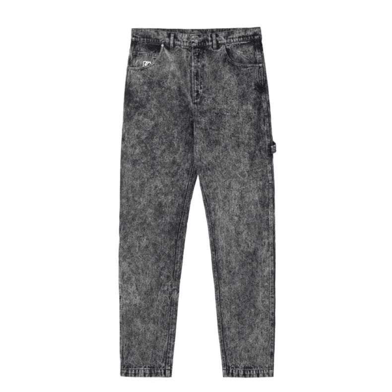 Blugi Karl Kani Retro Moon Wash Denim Dark Grey