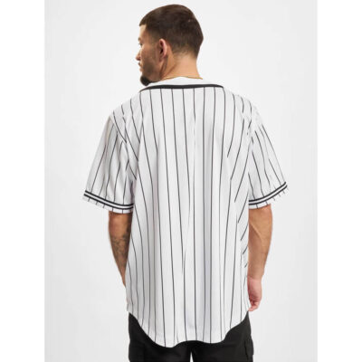 Jersey Karl Kani Serif Pinstripe Baseball Shirt white 1