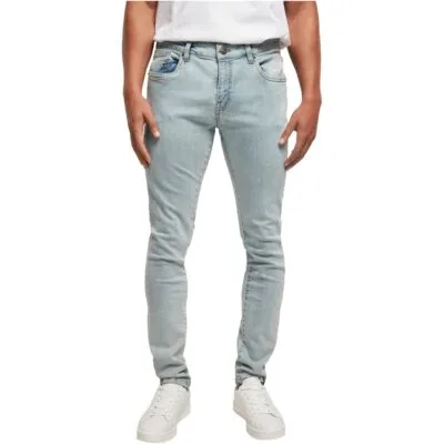 Pantaloni Urban Classics Slim Fit Zip Lighter Washed