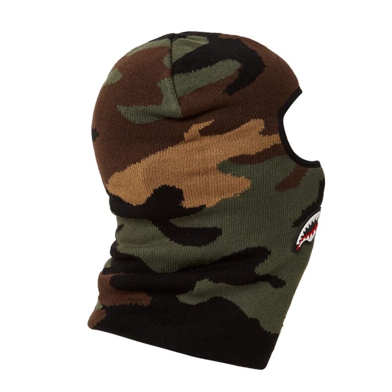 Ski Mask Sprayground Camo Trinity Shark 1