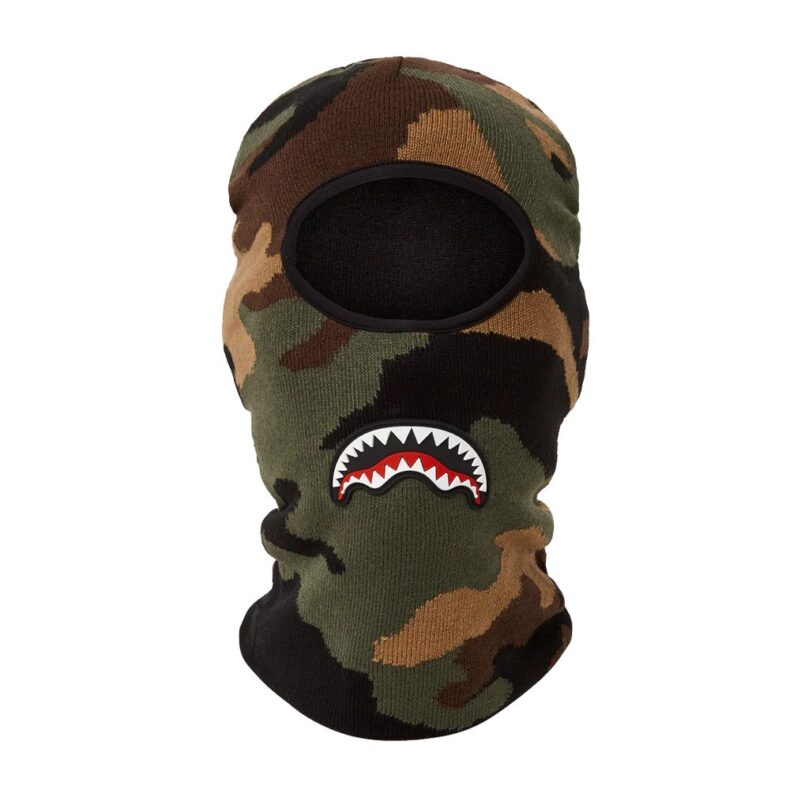 Ski Mask Sprayground Camo Trinity Shark