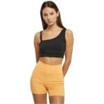 Top Urban Classics Ladies Recycled Asymmetrical Black