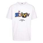 Tricou Mister Tee Upscale BRKLYN Oversize White