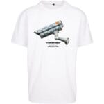 Tricou Mister Tee Upscale CCTV Oversize White