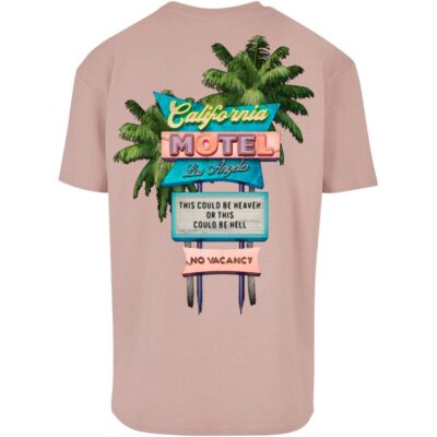 Tricou Mister Tee Upscale California Motel Oversize Duskrose 1