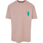 Tricou Mister Tee Upscale California Motel Oversize Duskrose