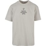 Tricou Mister Tee Upscale Justice Oversize Lightasphalt