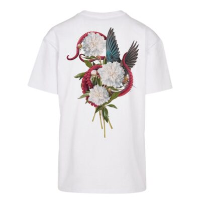 Tricou Mister Tee Upscale We Dream in Colors Oversize White 1