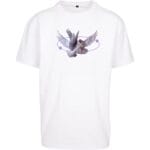 Tricou Mister Tee Vive la Liberte Oversize White