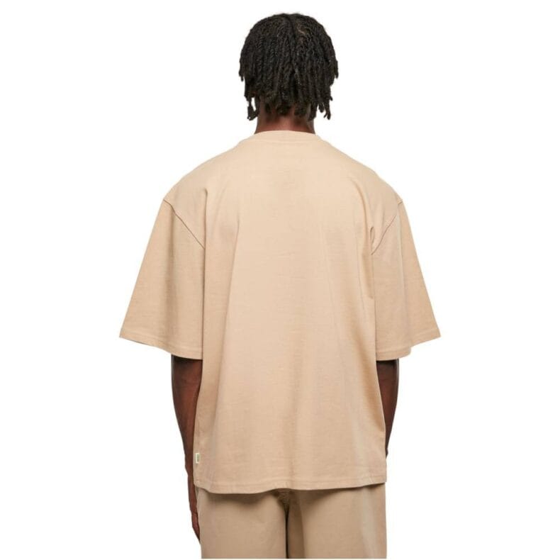 Tricou Urban Classics Organic Oversized Sleeve Unionbeige 1