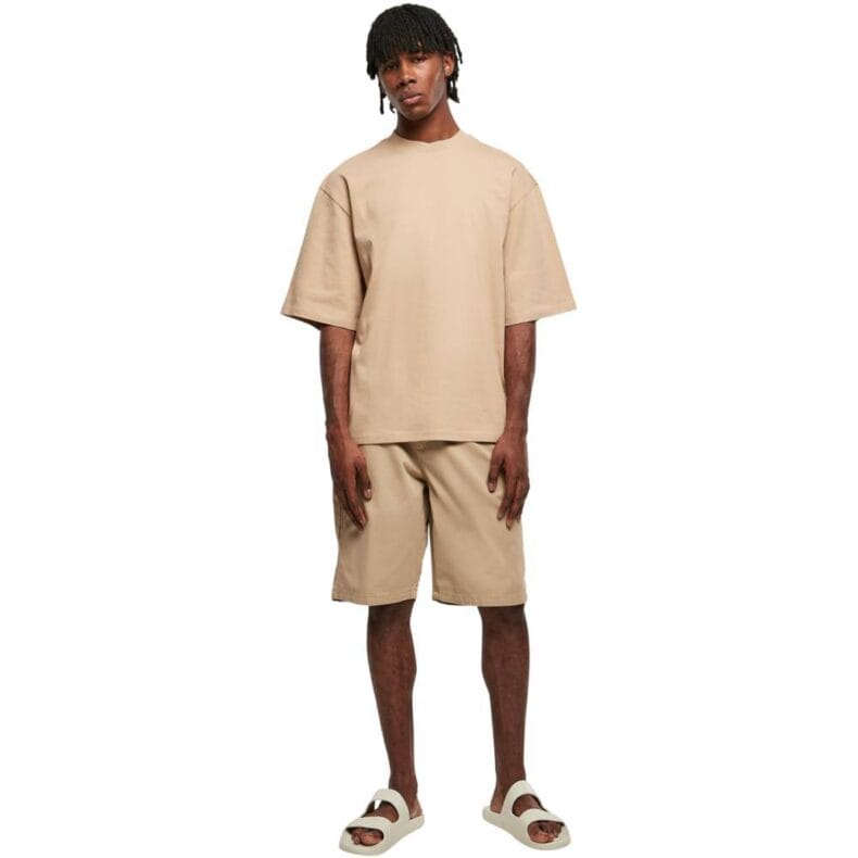 Tricou Urban Classics Organic Oversized Sleeve Unionbeige 2
