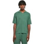 Tricou Urban Classics Organic Ribbed Oversized Green