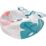 Bandana Urban Classics Big Satin Turquoise Floral