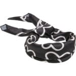 Bandana Urban Classics Satin Big Pattern Black