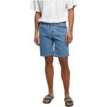 Blugi Scurti Urban Classics Relaxed Fit Light Blue Washed