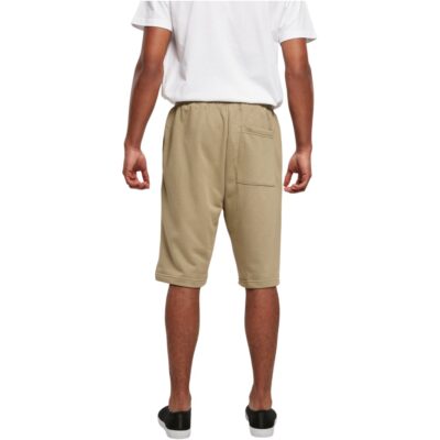 Pantaloni Scurti Urban Classics Low Crotch Sweatshorts Khaki 1