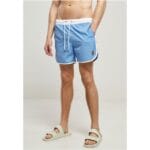 Pantaloni Scurti Urban Classics Retro Swimshorts WhiteHorizonblue