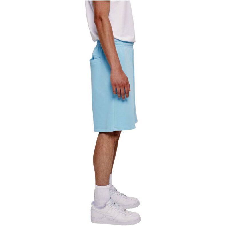 Pantaloni Scurti Urban Classics Wide Terry Sweatshorts Baltic Blue 2