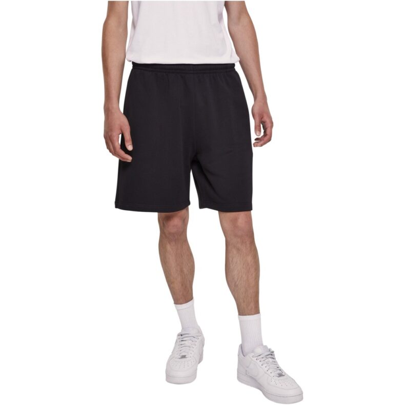 Pantaloni Scurti Urban Classics Wide Terry Sweatshorts Black 4