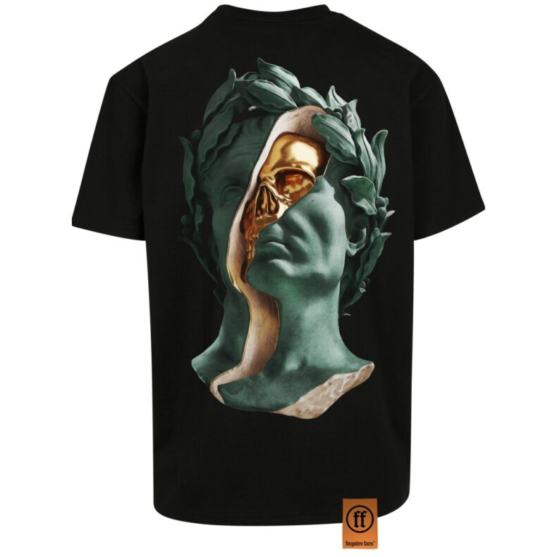 Tricou Forgotten Faces Caesar Heavy Oversized Black