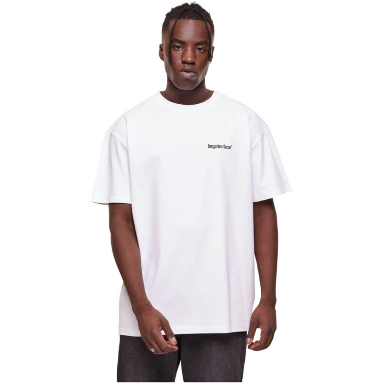 Tricou Forgotten Faces Head of Ares Heavy Oversized White 2