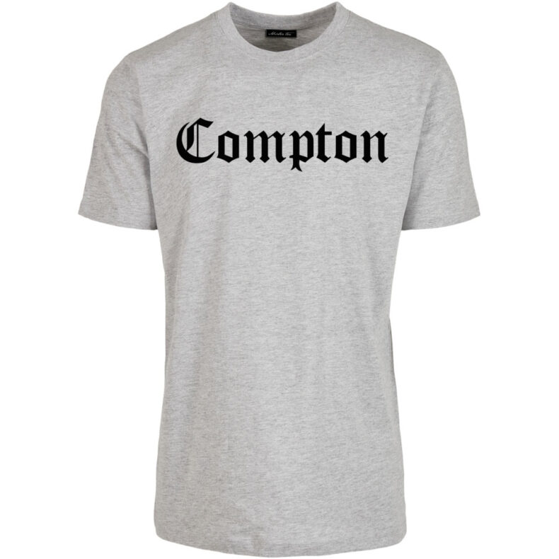 Tricou Mister Tee Compton Heather Grey