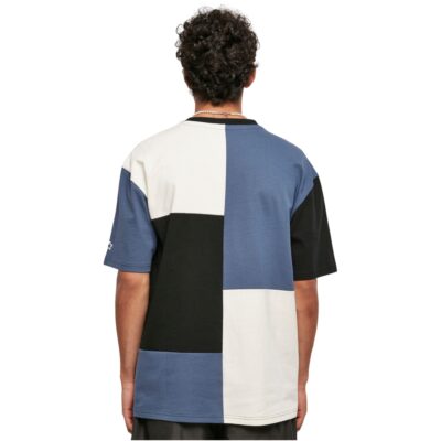 Tricou Starter Patchwork Oversize BlueBlackWhite 1