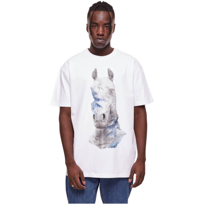 Tricou Forgotten Faces Ghost Heavy Oversized White 2