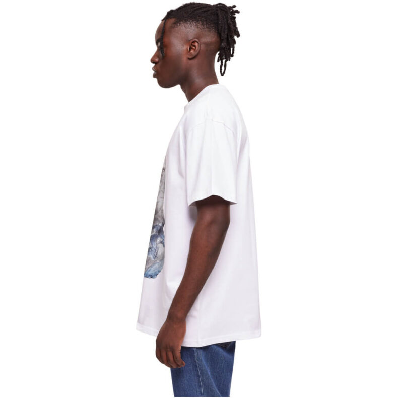 Tricou Forgotten Faces Ghost Heavy Oversized White 5