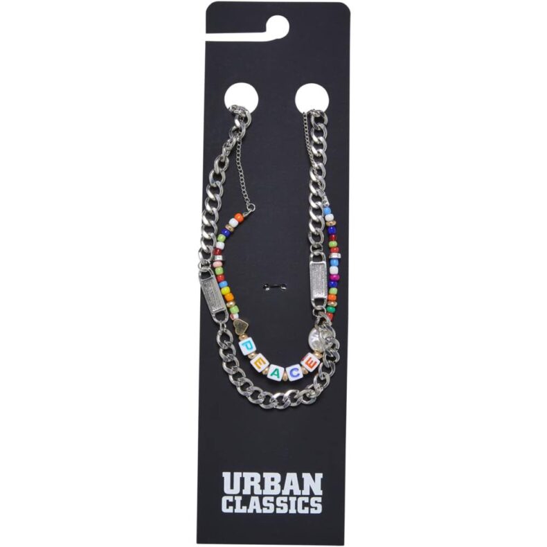 Colier Urban Classics Peace Bead Layering 2-Pack 3