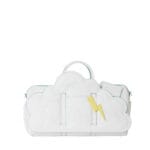 Duffle Bag Sprayground Cloud Alb