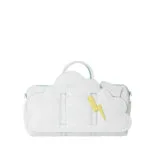 Duffle Bag Sprayground Cloud Alb