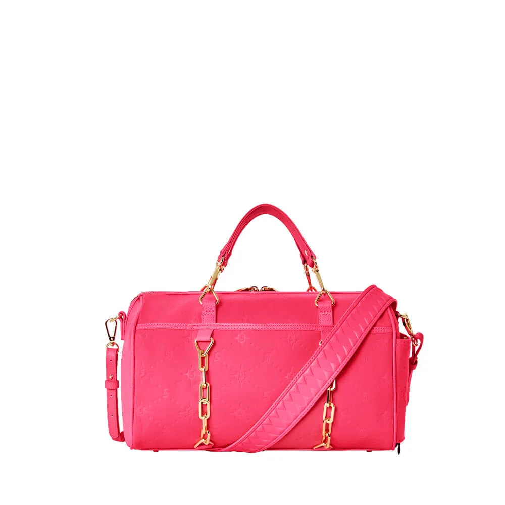 Duffle Bag Sprayground Pink Puffy 2