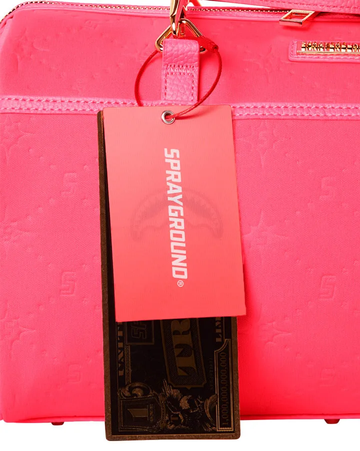 Duffle Bag Sprayground Pink Puffy 6