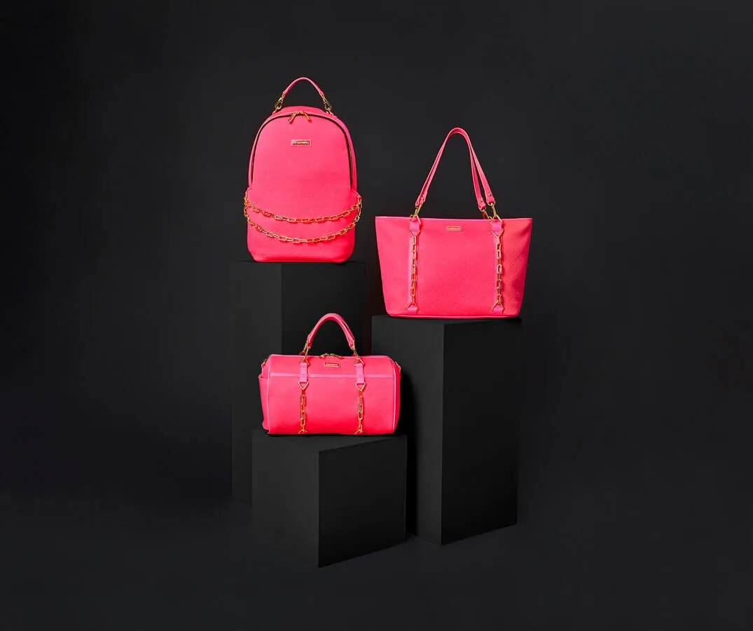 Duffle Bag Sprayground Pink Puffy 7