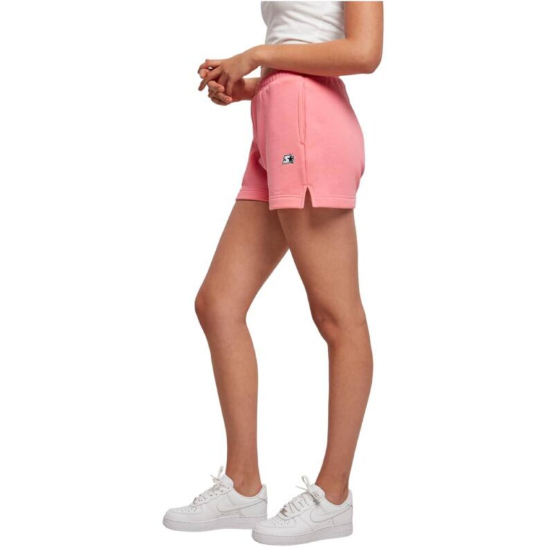 Pantaloni Scurti Starter Ladies Essential Sweat Pink Grapefruit 3