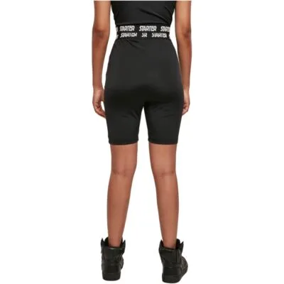 Pantaloni Scurti Starter Ladies Starter Logo Tape Cycle Black 1
