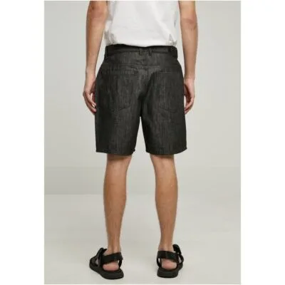 Pantaloni Scurti Urban Classics Denim Bermuda Jet Black 1
