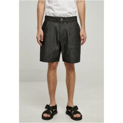 Pantaloni Scurti Urban Classics Denim Bermuda Jet Black