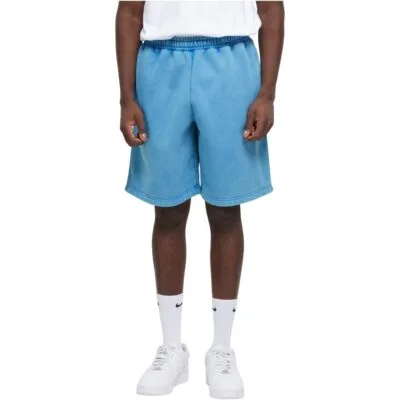 Pantaloni Scurti Urban Classics Heavy Sand Washed Sweat Royal