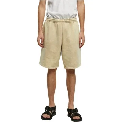 Pantaloni Scurti Urban Classics Heavy Sand Washed Sweat Unionbeige