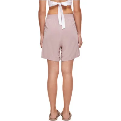 Pantaloni Scurti Urban Classics Ladies Modal Duskrose 1