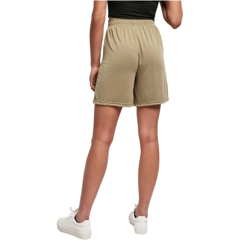 Pantaloni Scurti Urban Classics Ladies Modal Khaki 1