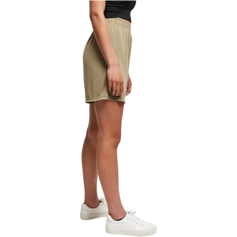 Pantaloni Scurti Urban Classics Ladies Modal Khaki 2