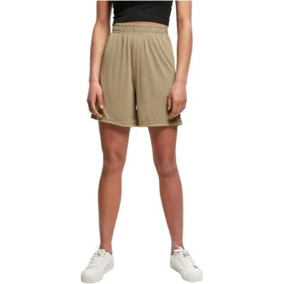 Pantaloni Scurti Urban Classics Ladies Modal Khaki