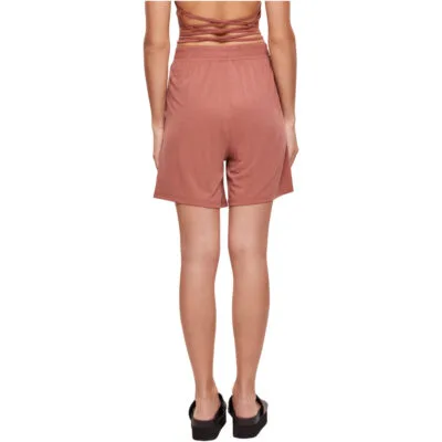 Pantaloni Scurti Urban Classics Ladies Modal Terracotta 1