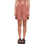 Pantaloni Scurti Urban Classics Ladies Modal Terracotta