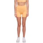 Pantaloni Scurti Urban Classics Ladies Recycled High Waist Cycle Hot Paleorange