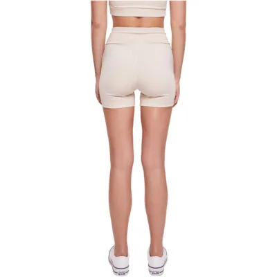 Pantaloni Scurti Urban Classics Ladies Recycled High Waist Cycle Hot Softseagrass 1